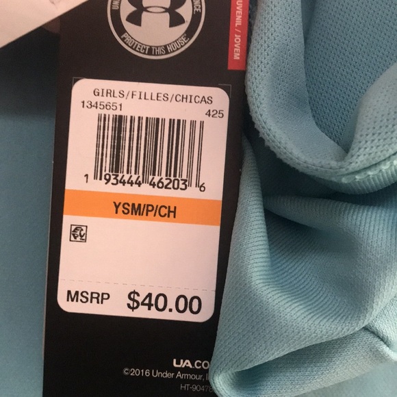 Under Armour Girls’ Athletic Zip Hoody, Sz S, NWT! - Picture 9 of 11